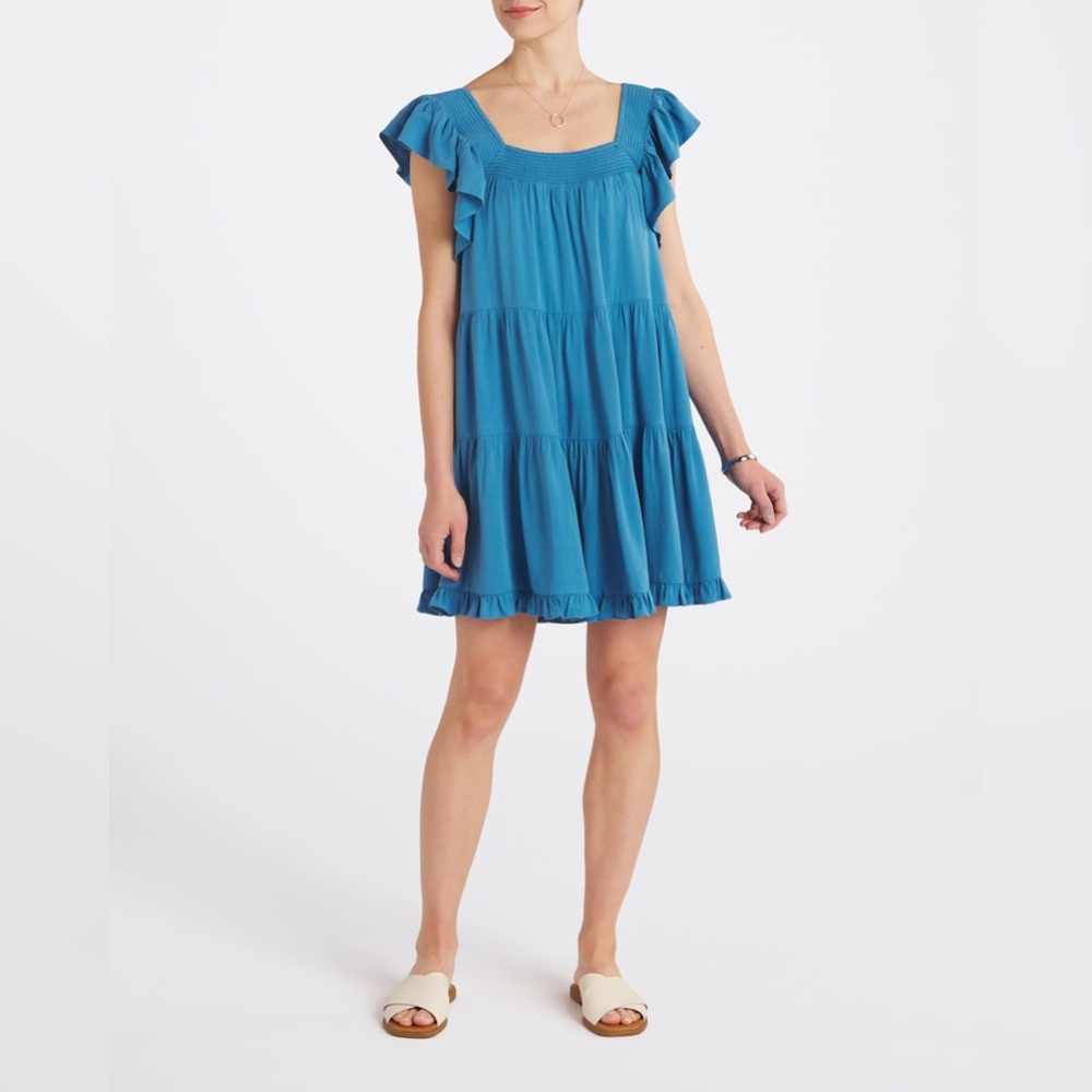 KAILEIGH
Milania Short Sleeve Tier Hem Dress